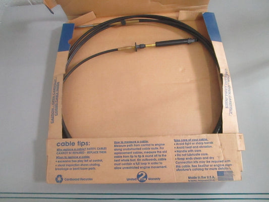 NEW OEM CC20519 Teleflex 19' Control Cable 0820
