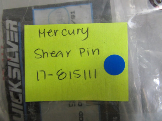 *NEW OEM* 0810 Mercury Quicksilver Shear Pin 17-815111