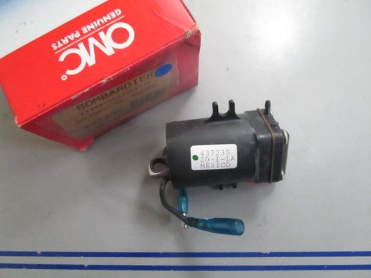 *NEW OEM* 0820 OMC Johnson Evinrude Primer Solenoid Ay 437235 0437235 338180