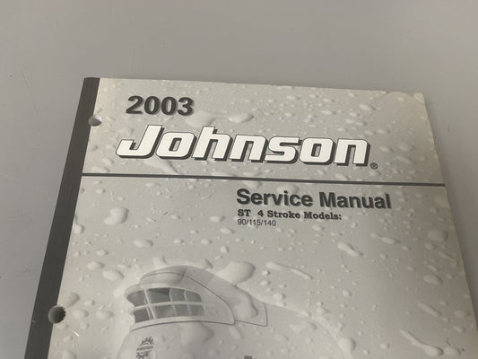 *NEW OEM* 0670 Johnson Evinrude Four Stroke 90 115 140 HP Service Manual 5005467