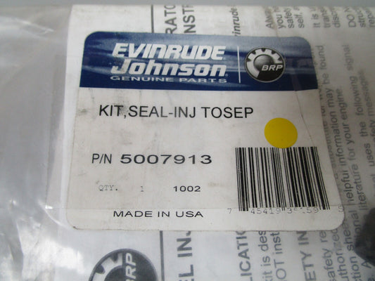 *NEW OEM* 0810 OMC Johnson Evinrude Seal Injector to Vapor Separator Kit 5007913