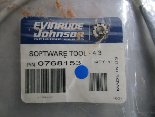 *NEW OEM* 0810 OMC Johnson Evinrude 4.3 Software Tool 768153 0768153