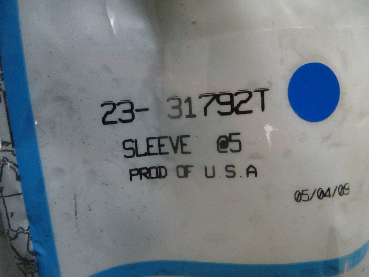*NEW OEM* (LOT OF 5) 0810 Mercury Quicksilver Sleeve 23-31792T