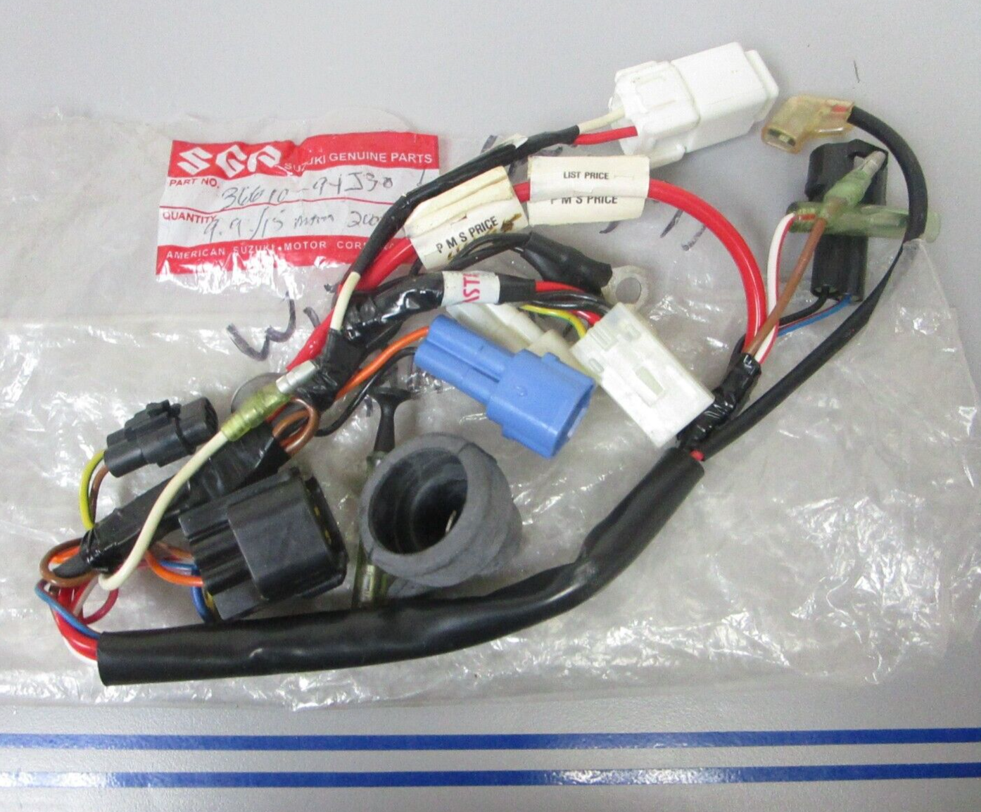 *NEW OEM* 0720 Suzuki 9.9hp 15hp Wire Harness 36610-94J10