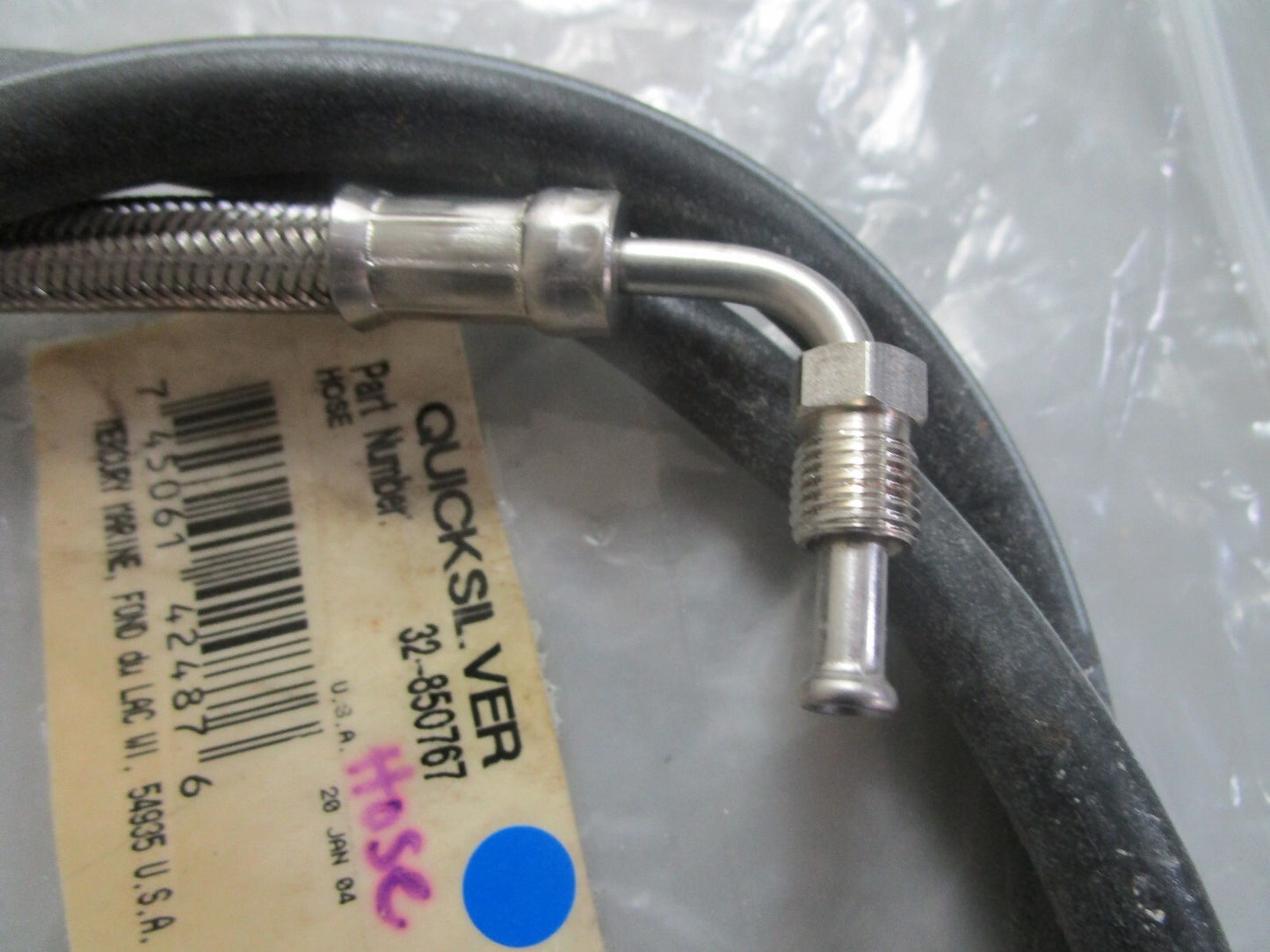 *NEW OEM* 0820 Mercury Quicksilver Hose 32-850767