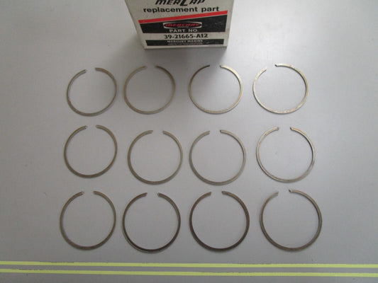 *NEW OEM* 0820 Mercury Quicksilver 12 Piston Ring Set 39-21665-A12 39-21665A12