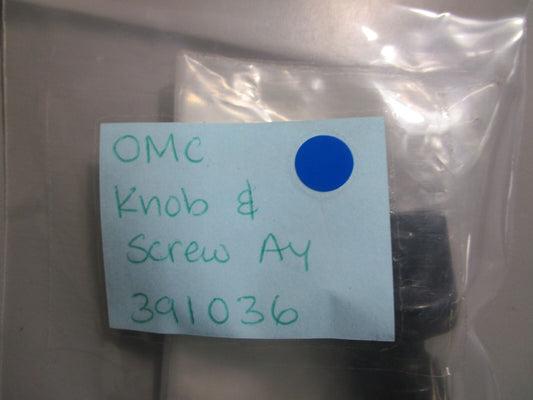 *NEW OEM* 0770 OMC Johnson Knob and Screw Assembly 391036 0391036