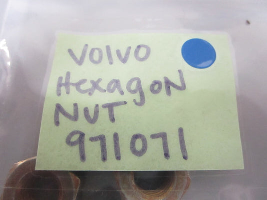*NEW OEM* (LOT OF 5) 0810 Volvo Penta Hexagon Nut 971071
