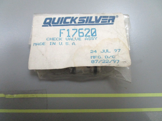 *NEW OEM* 0750 Mercury Force VALVE CHECK KIT F17620