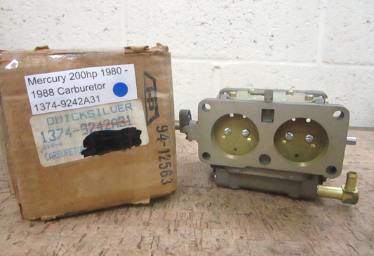 *NEW OEM* 0780 Mercury Quicksilver 200hp 1980 - 1988 Carburetor 1374-9242A31