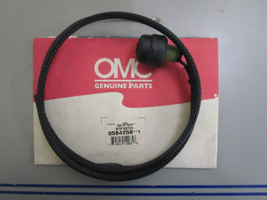 *NEW OEM* 0820 OMC Johnson Evinrude Stop Switch 584258 0584258