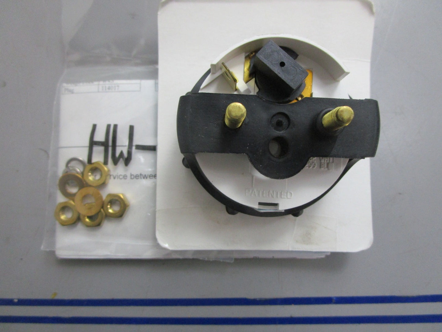 *NEW* 0820 Faria Dress White Voltmeter 13120
