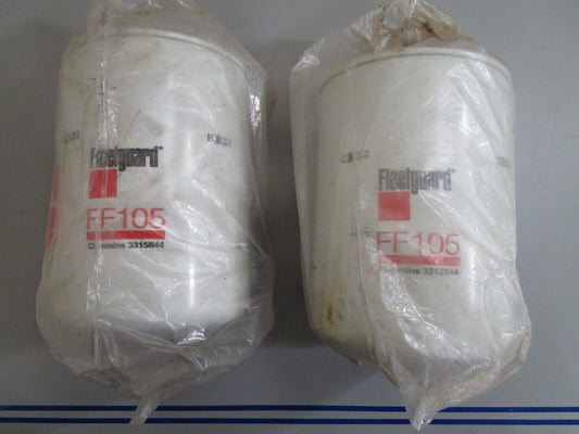 *NEW* (LOT OF 2) 0820 Fleetguard Fuel Filter For Cummins 3315844