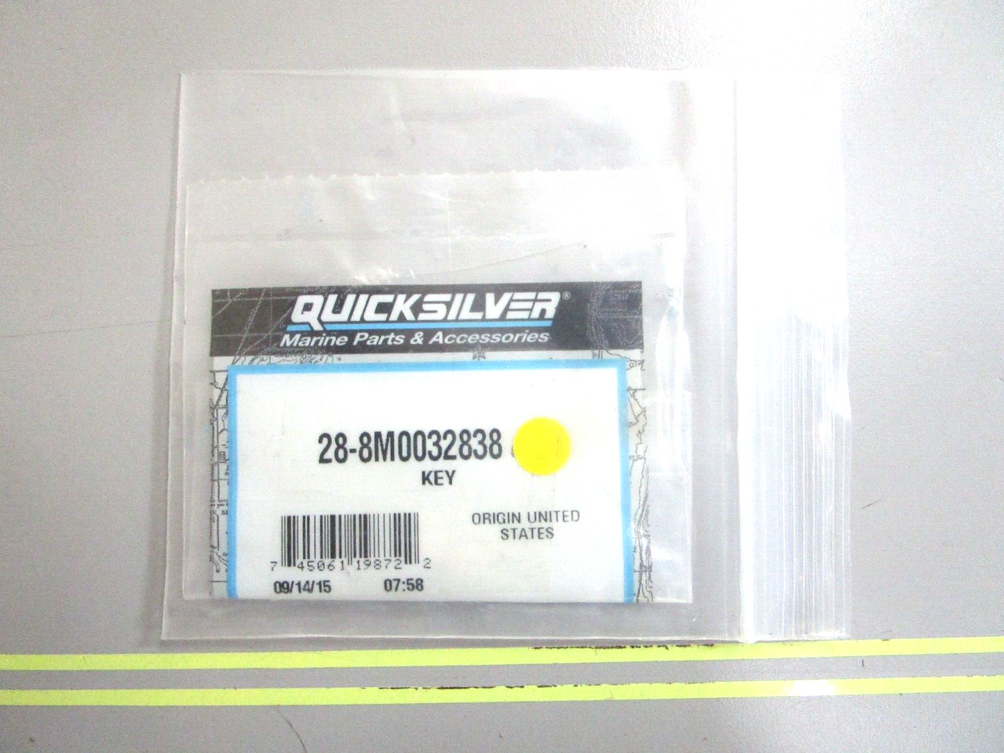 *NEW OEM* (LOT of 2) 0750 Mercury Quicksilver KEY 28-8M0032838