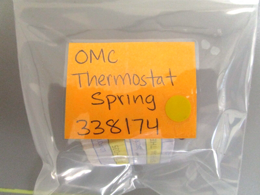*NEW OEM* 0750 OMC Johnson Evinrude THERMOSTAT SPRING 338174 0338174