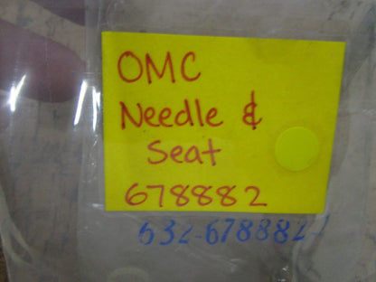 *NEW OEM* 0750 OMC Johnson Evinrude NEEDLE & SEAT 678882 0678882