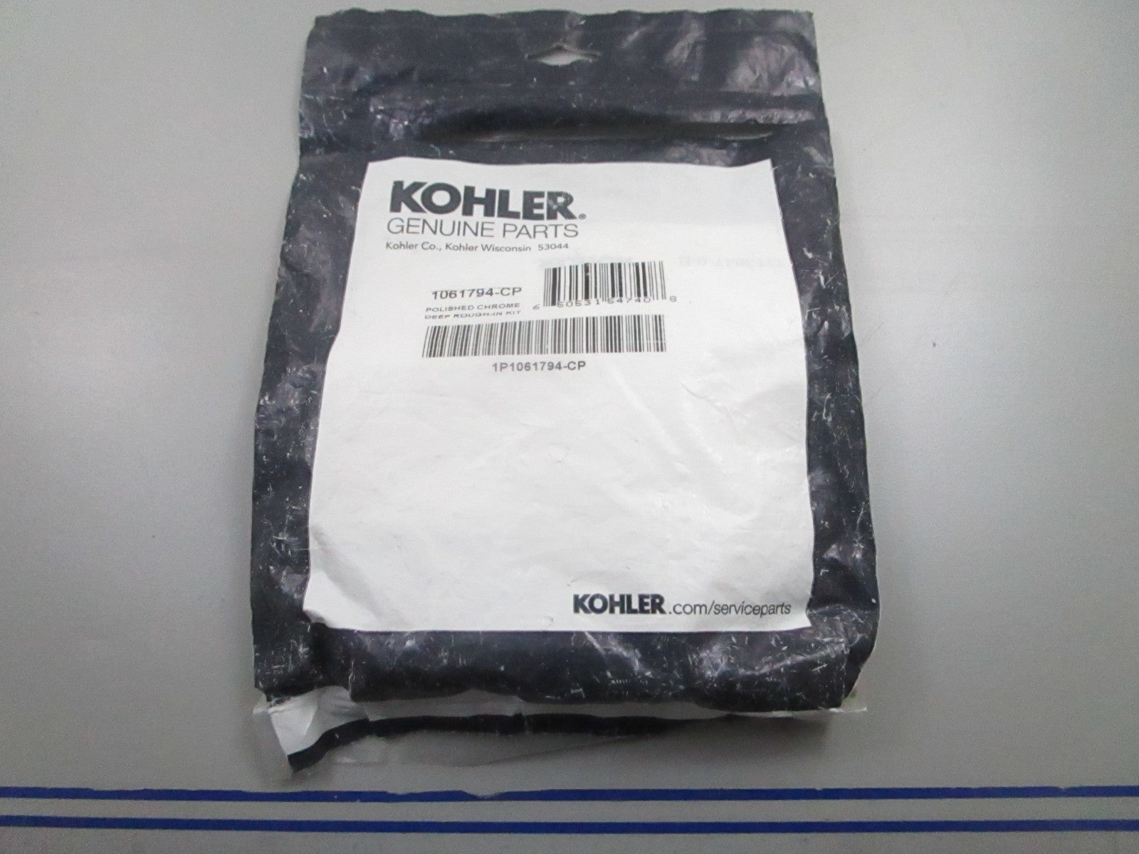 *NEW OEM* 0810 Kohler Deep Rough-In Kit 1061794-CP