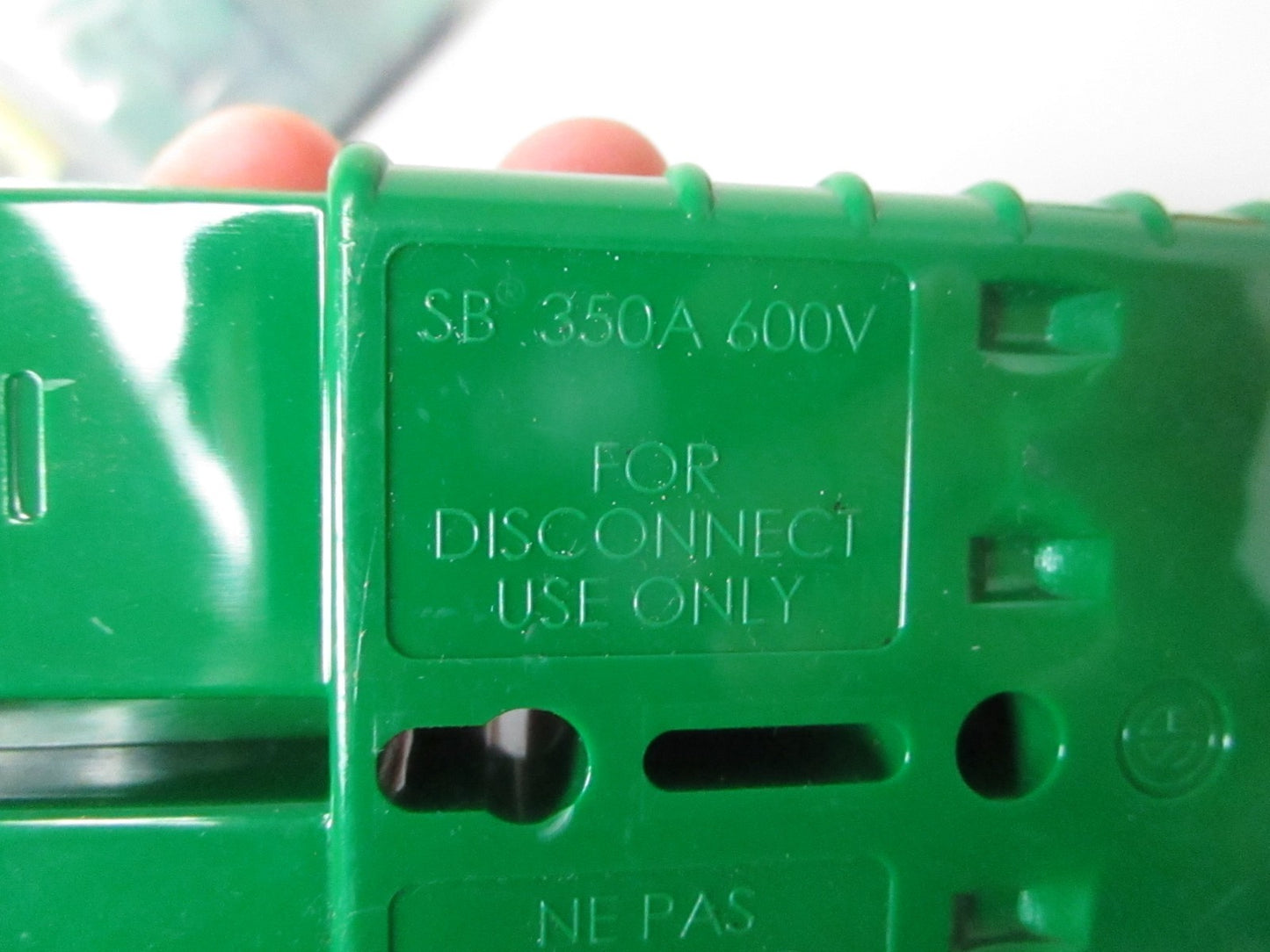 *NEW OEM* 0720 Crown SB 350A 600V Green Connector Housing 078723-011