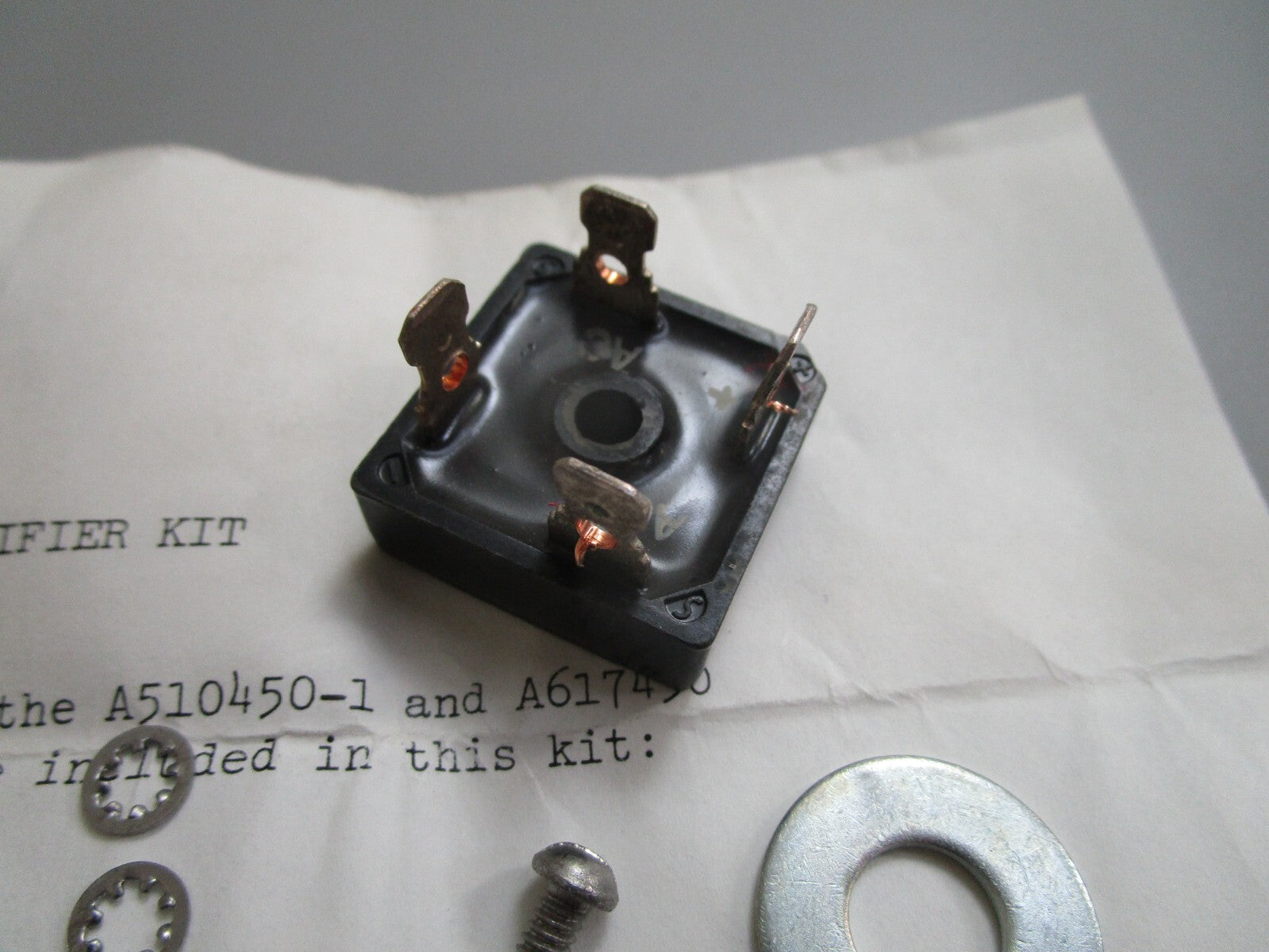*NEW OEM* 0810 Mercury Quicksilver Rectifier Kit FK650450