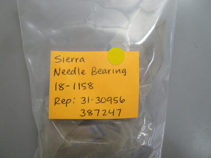 *NEW* 0810 Sierra Needle Bearing 18-1158 Replaces: 31-30956 387247
