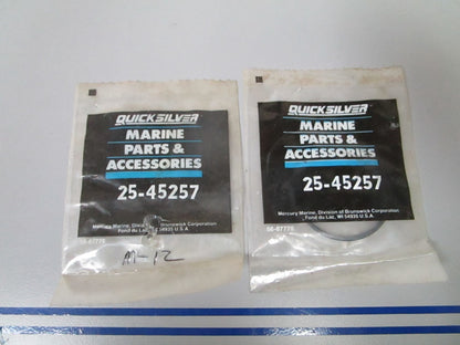 NEW OEM (LOT OF 2) 25-45257 Mercury Quicksilver O-Ring 0810