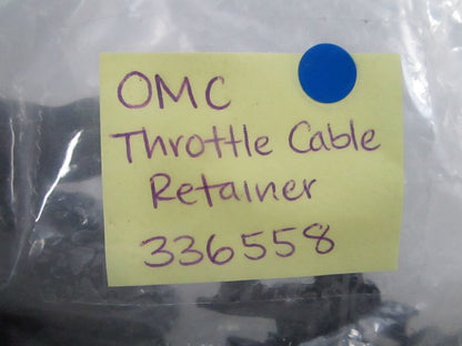 *NEW OEM* 0810 OMC Johnson Evinrude Throttle Cable Retainer 336558 0336558