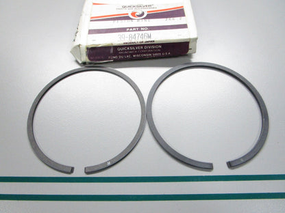 NEW OEM 39-84746M Mercury Quicksilver 2 Piston Ring Set 0810