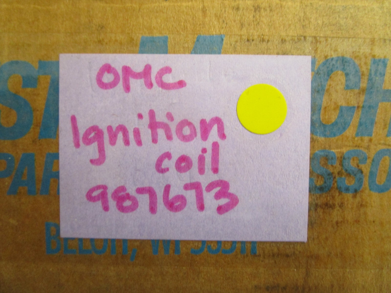 *NEW OEM* 0810 OMC Johnson Evinrude Ignition Coil 987673 0987673