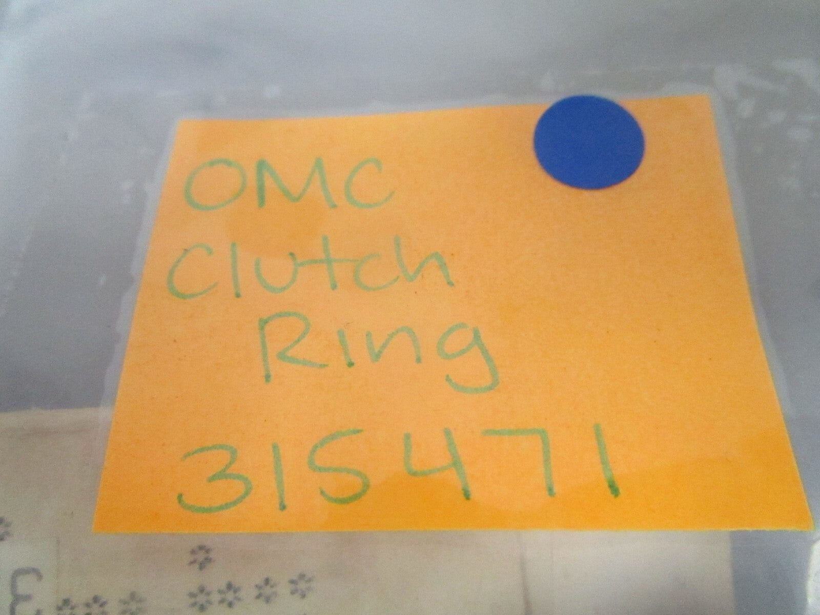 *NEW OEM* 0810 OMC Johnson Evinrude Clutch Ring 315471 0315471