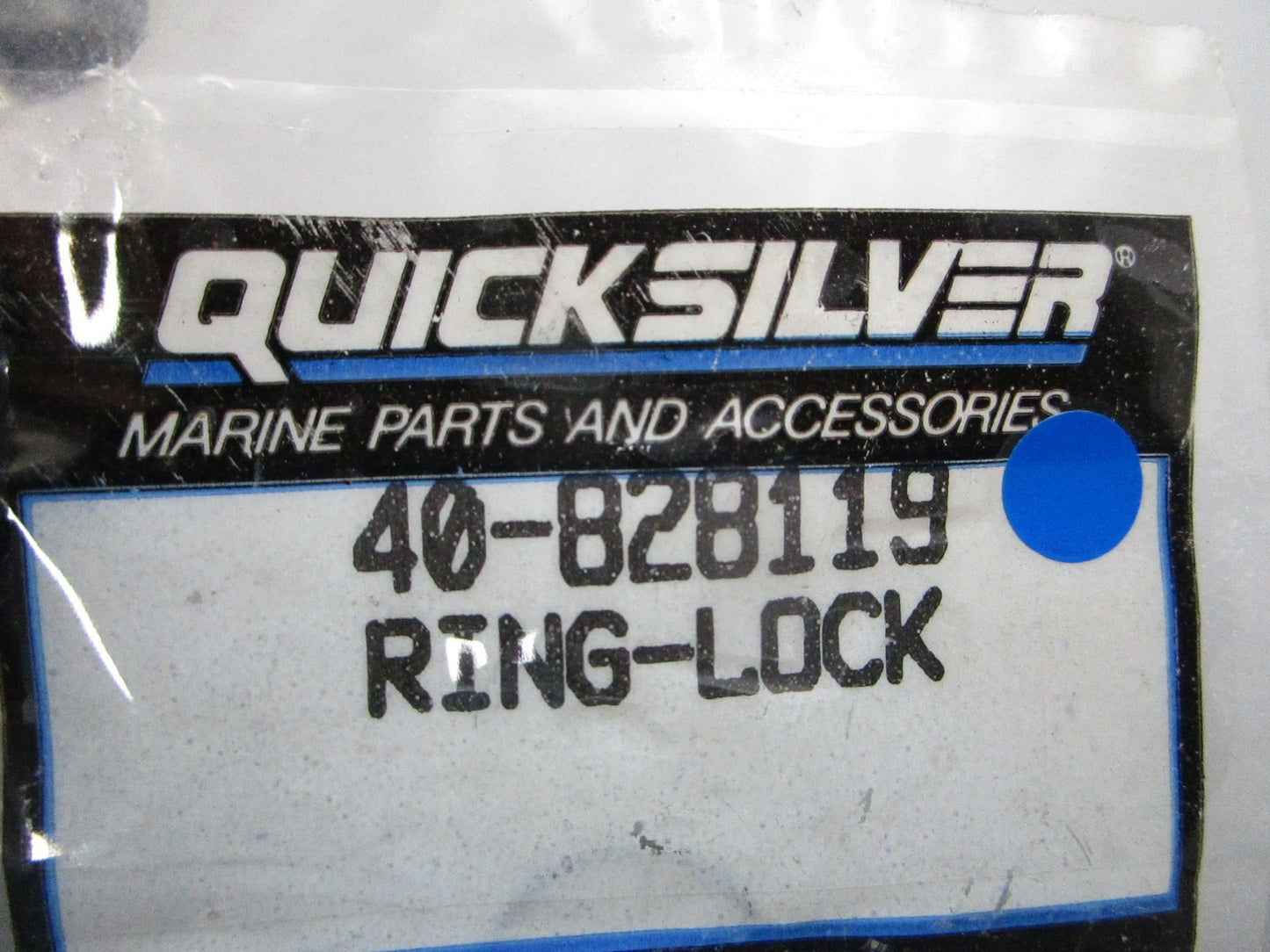NEW OEM (LOT OF 2) 40-828119 Mercury Quicksilver Lock Ring 0810