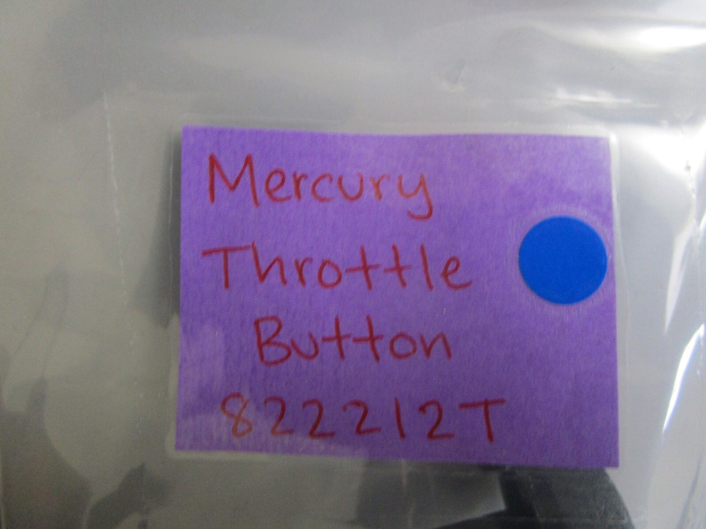 *NEW OEM* 0810 Mercury Quicksilver Throttle Button 822212T
