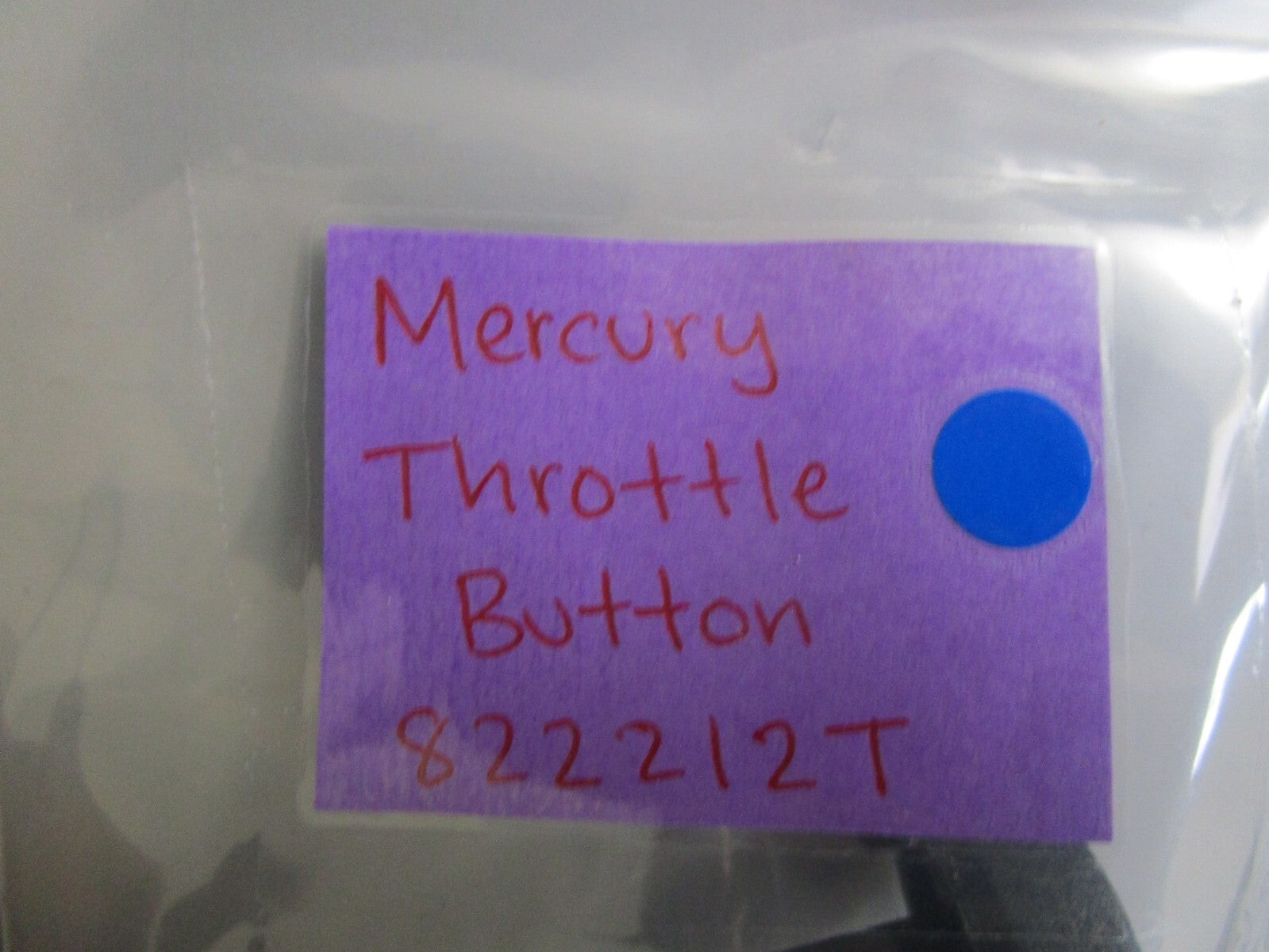 *NEW OEM* 0810 Mercury Quicksilver Throttle Button 822212T