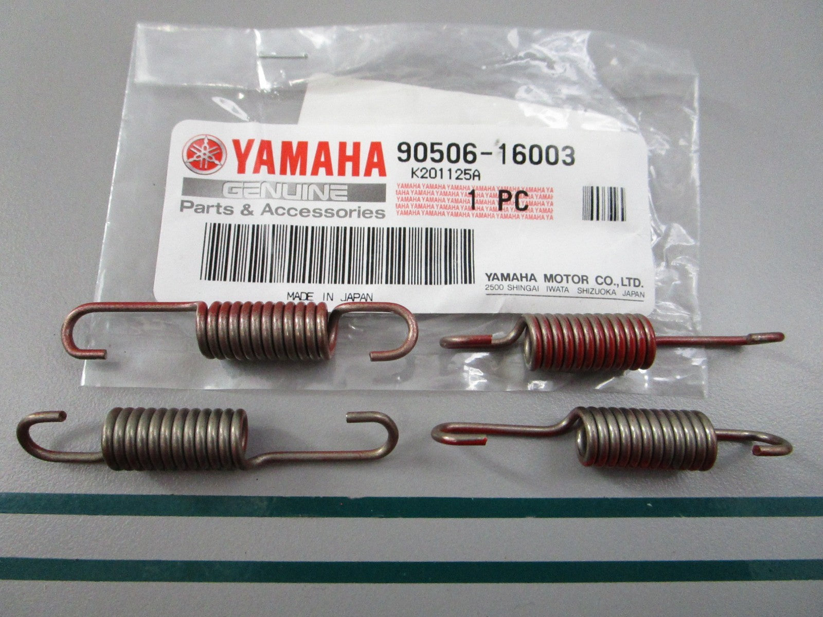 NEW OEM (LOT OF 4) 90506-16003-00 Yamaha Tension Spring 0810