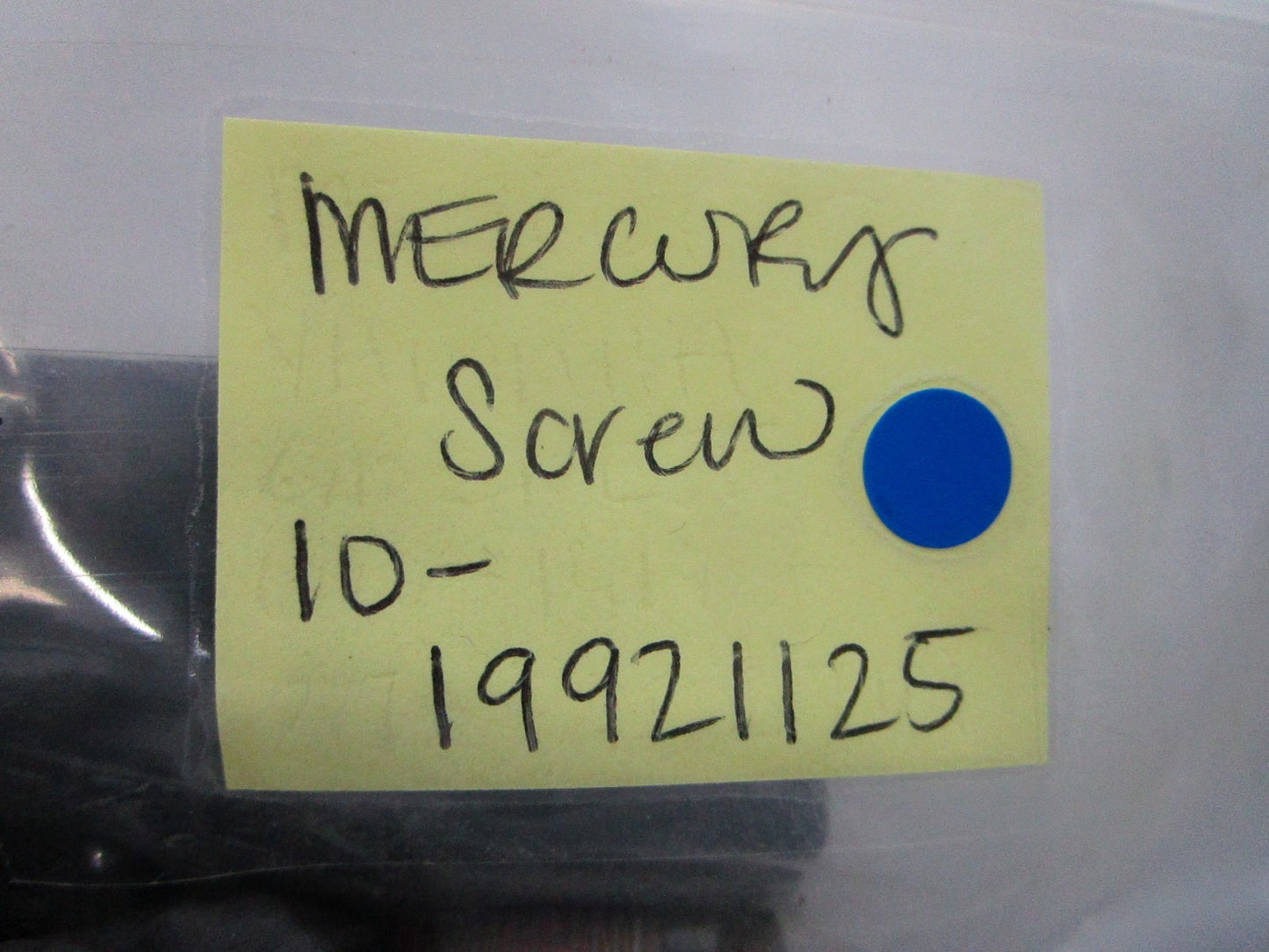 NEW OEM (LOT OF 4) 10-19921125 Mercury Quicksilver Screw 0810