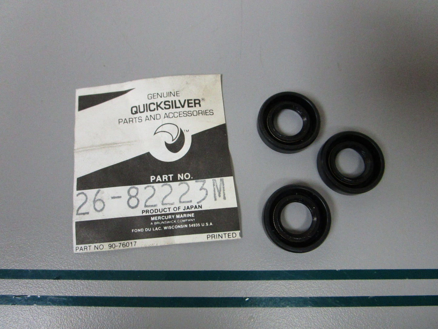 NEW OEM (LOT OF 3) 26-82223M Mercury Quicksilver Seal 0810