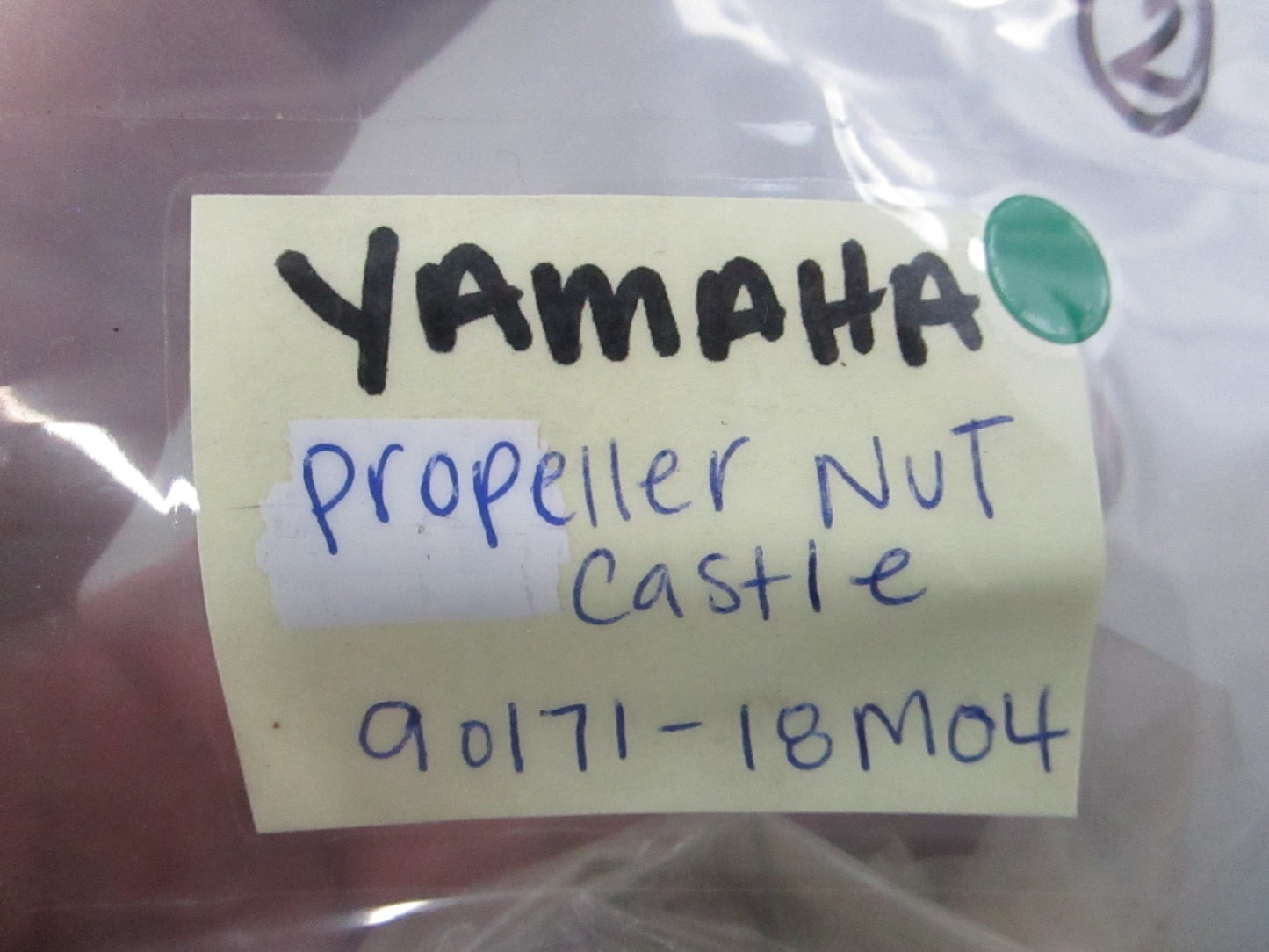 NEW OEM 90171-18M04-00 Yamaha Propeller Nut Castle 0810