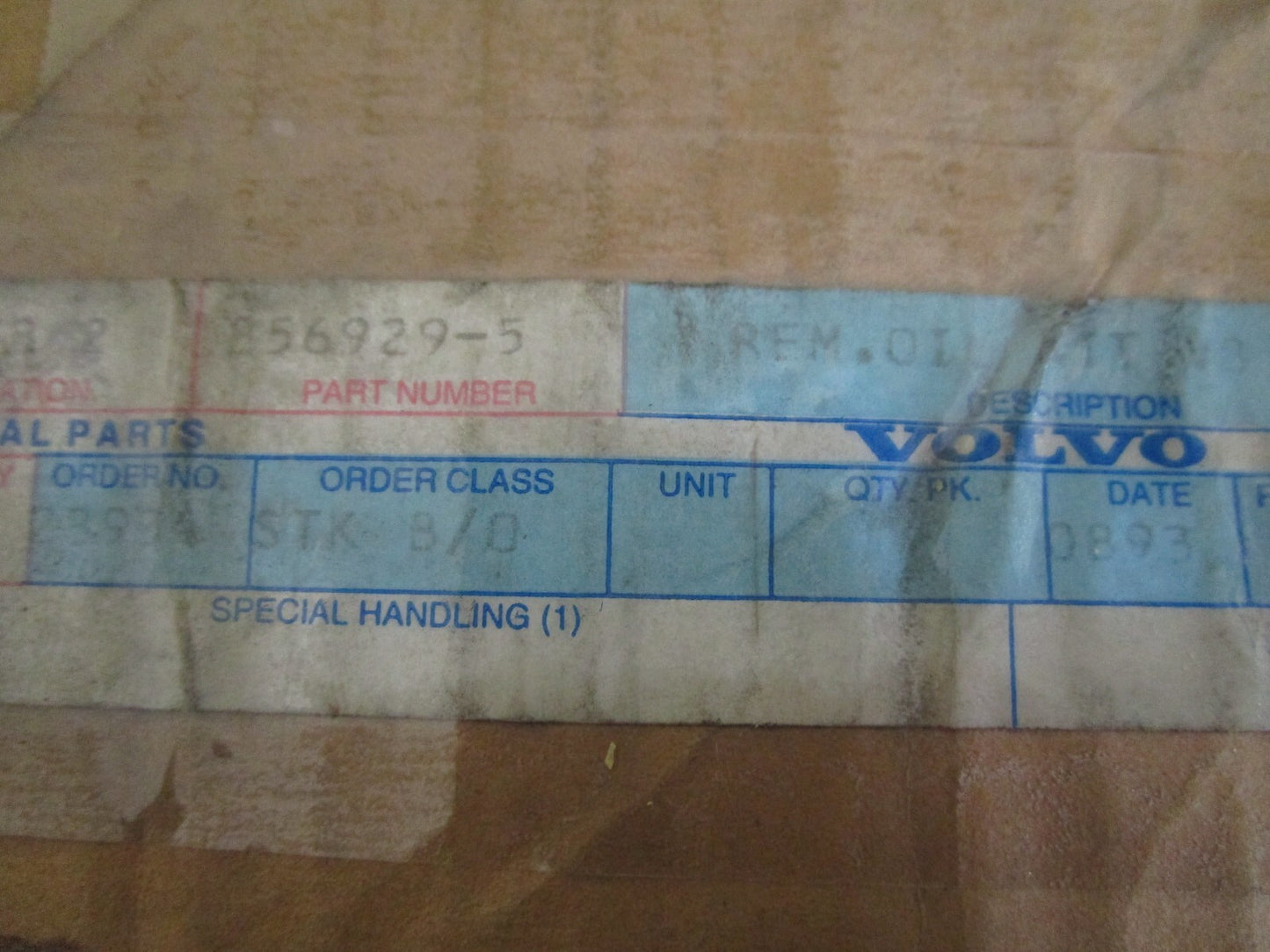 *NEW OEM* 0820 Volvo Penta Oil Filter Kit 856929