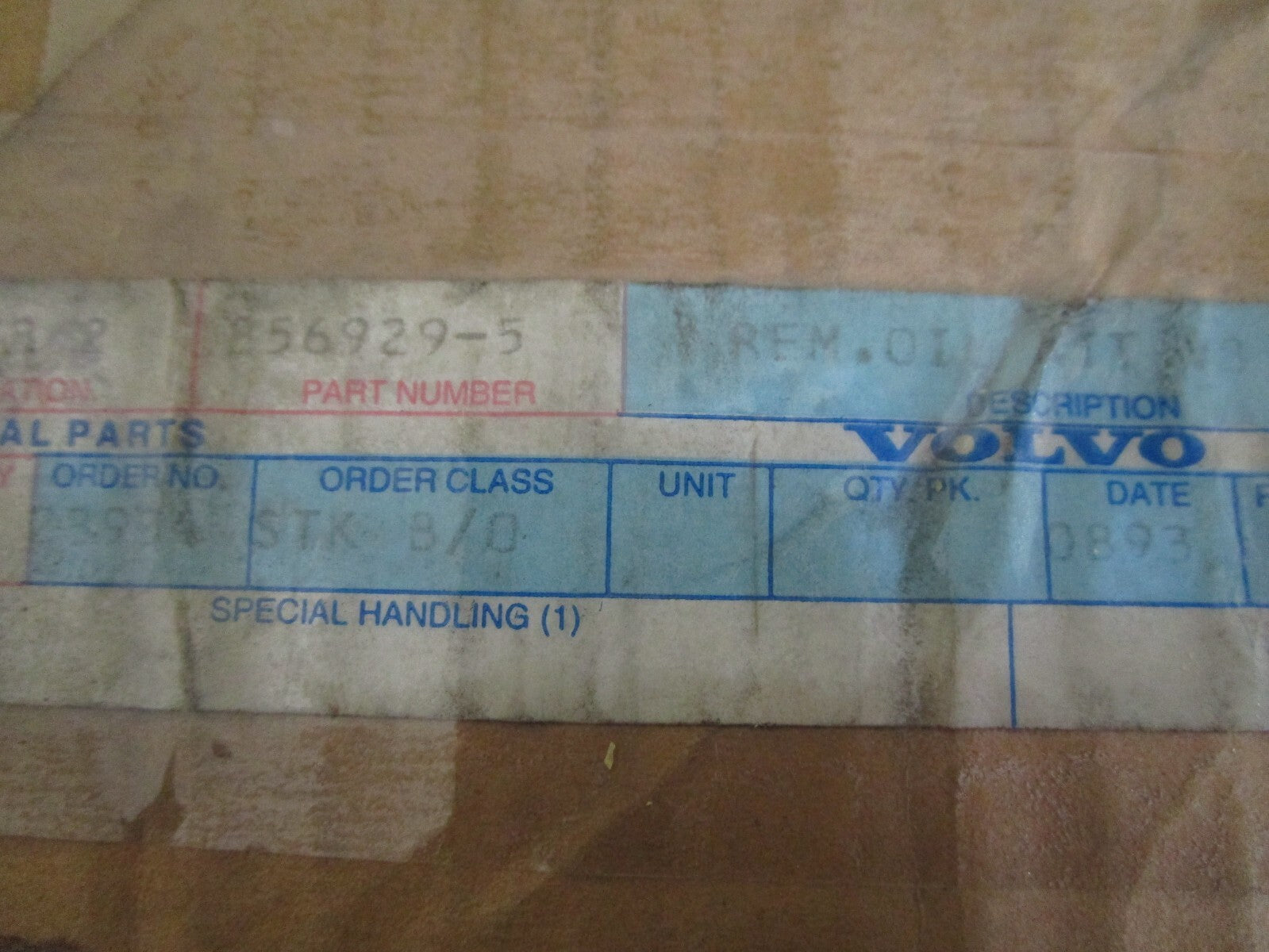 *NEW OEM* 0820 Volvo Penta Oil Filter Kit 856929