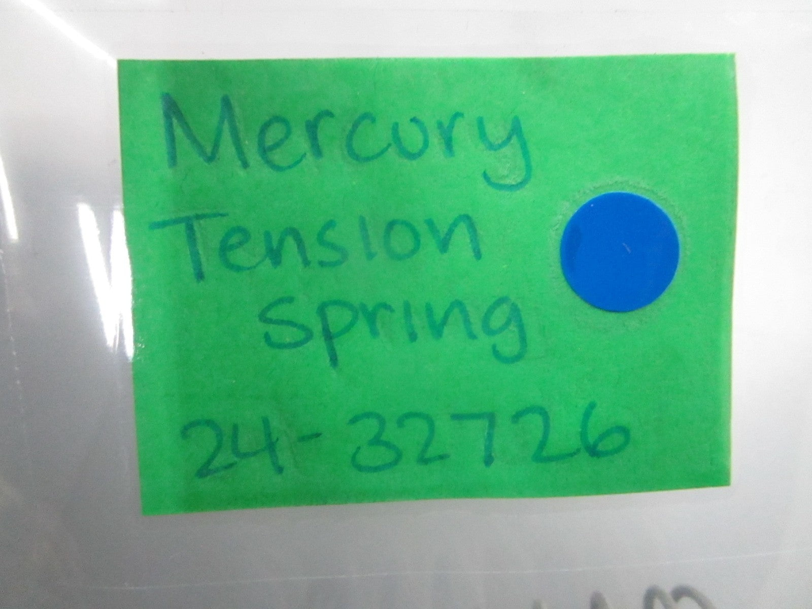 *NEW OEM* 0810 Mercury Quicksilver Tension Spring 24-32726