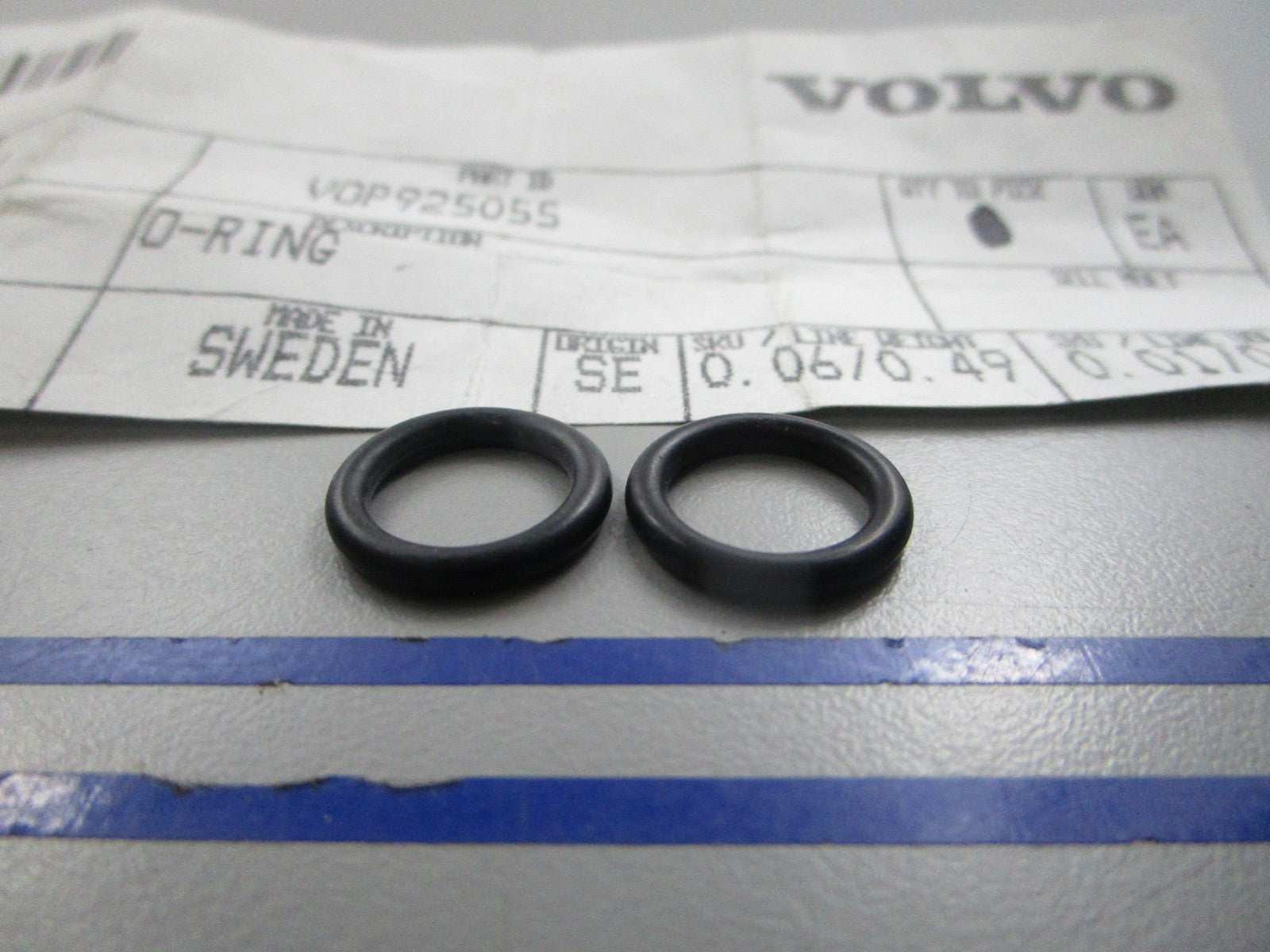 NEW OEM (LOT OF 2) 925055 Volvo Penta O-Ring 0810
