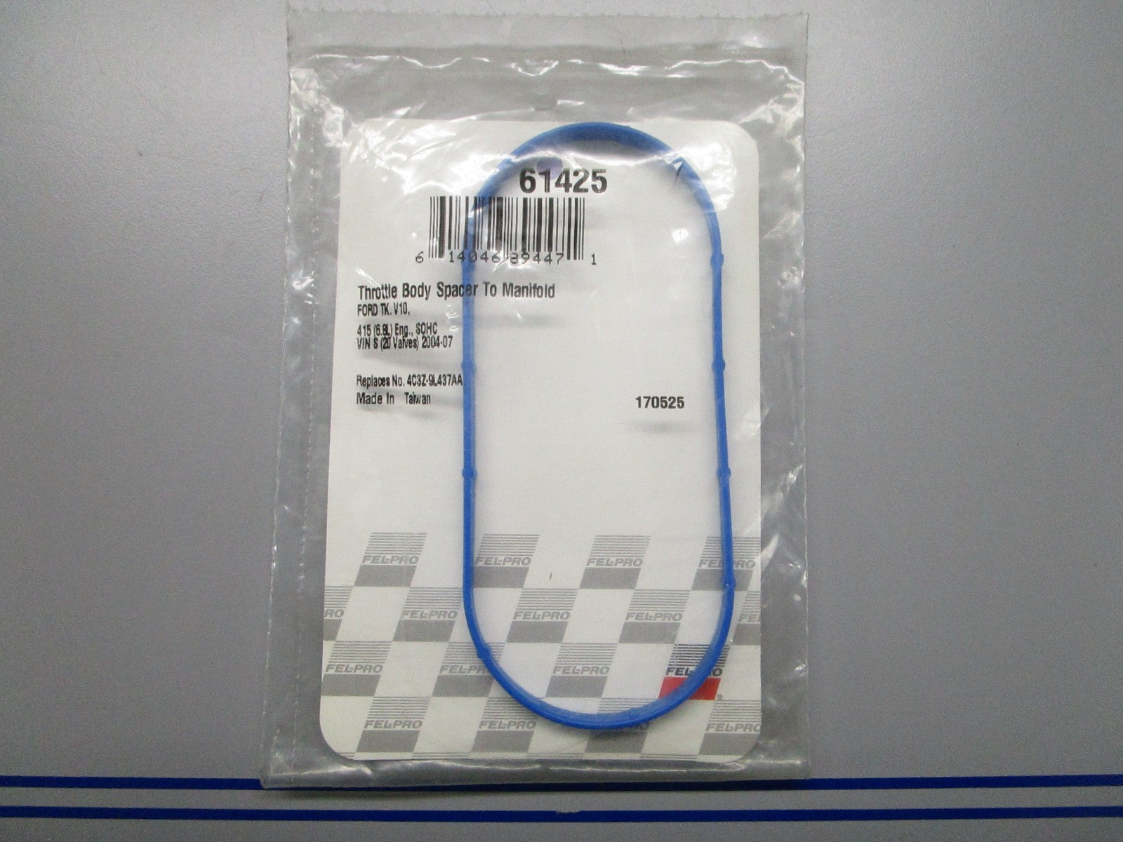 *NEW* 0810 Fel-Pro Throttle Body Base Gasket 61425