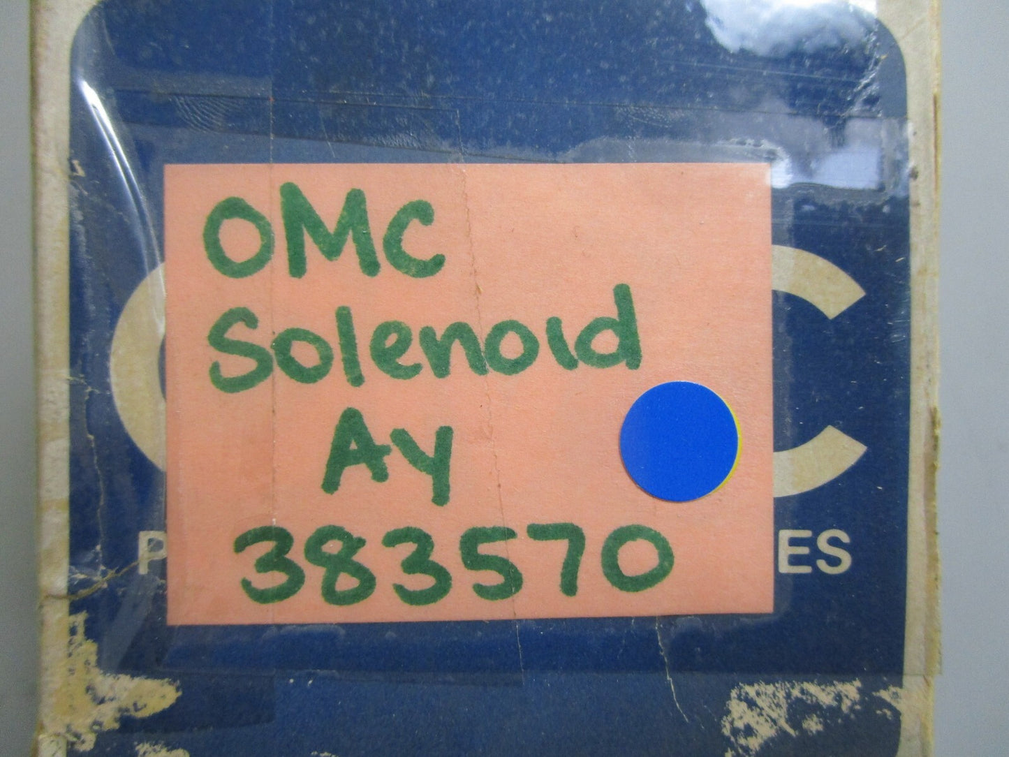 *NEW OEM* 0810 OMC Johnson Evinrude Solenoid Assembly 383570 0383570