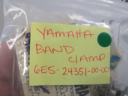 NEW OEM (LOT OF 12) 6E5-24351-00-00 Yamaha Band Clamp 0810