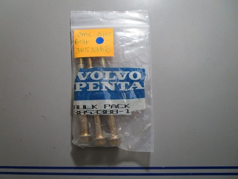 *NEW OEM* (LOT OF 3) 0770 OMC Johnson Evinrude Volvo Bolt 3853388 03853388