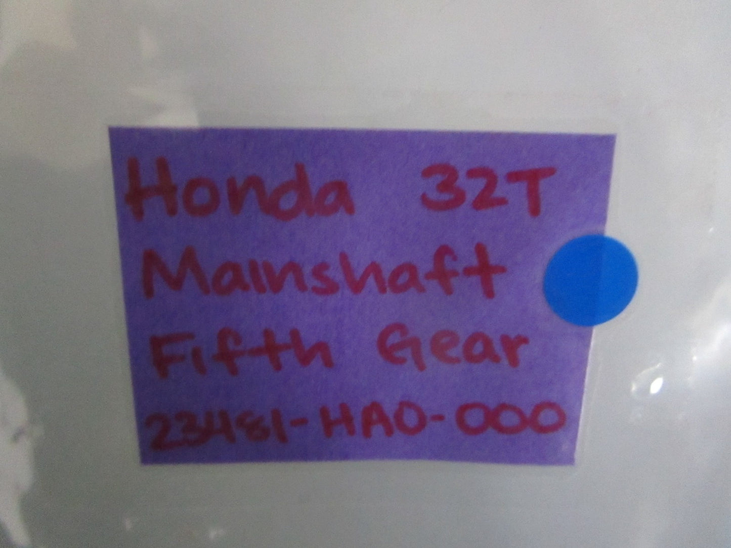 NEW OEM 23481-HA0-000 Honda 32T Mainshaft Fifth Gear 0820