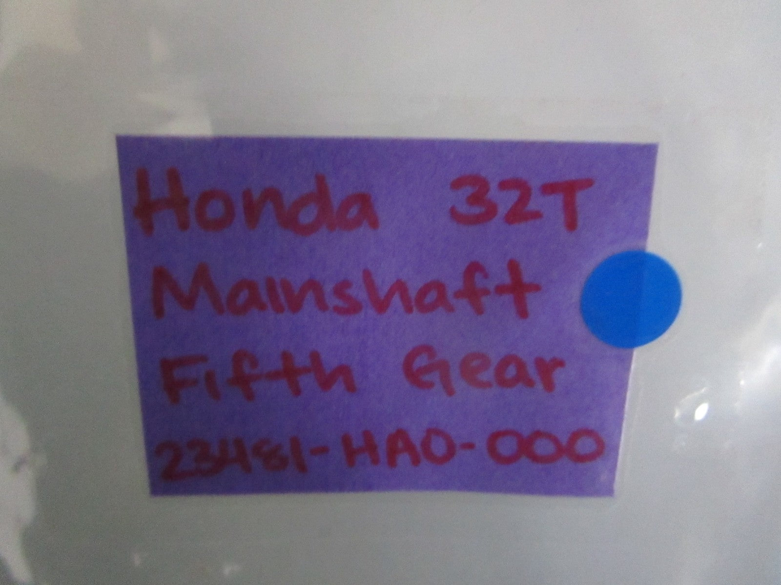 NEW OEM 23481-HA0-000 Honda 32T Mainshaft Fifth Gear 0820