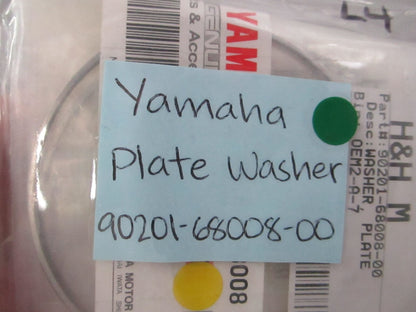 NEW OEM (LOT OF 4) 90201-68008-00 Yamaha Plate Washer 0810