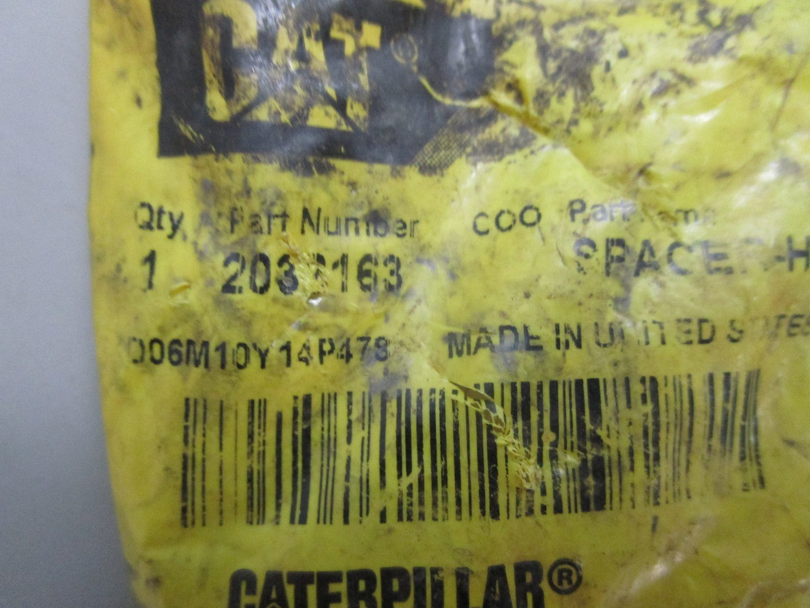 *NEW OEM* 0820 CAT Spacer 203-2163