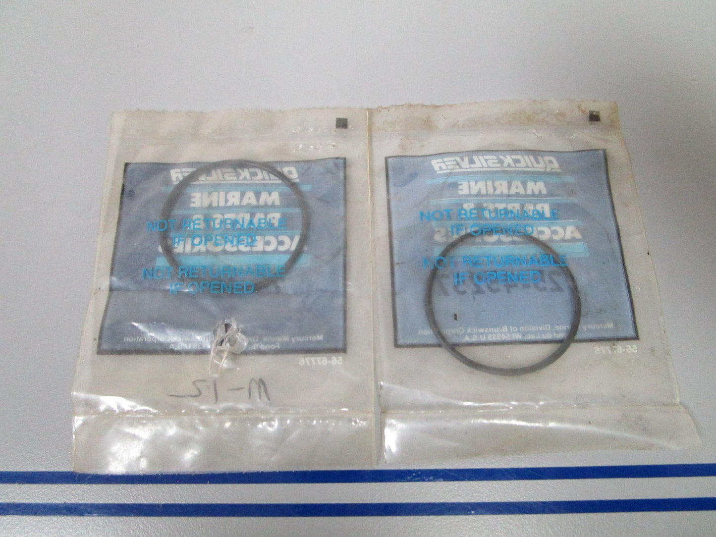 NEW OEM (LOT OF 2) 25-45257 Mercury Quicksilver O-Ring 0810