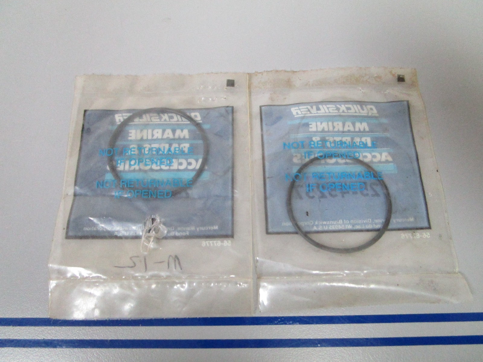 NEW OEM (LOT OF 2) 25-45257 Mercury Quicksilver O-Ring 0810